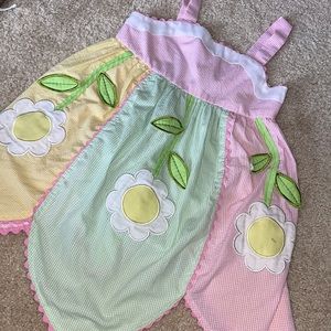Girls 6 dress/ long tank